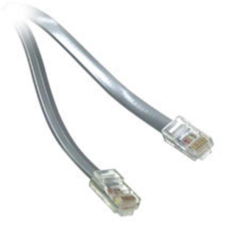 FASTTRACK 25ft RJ11 6P4C MODULAR CABLE STRAIGHT FA260307